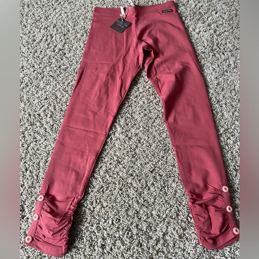 Matilda Jane coral color leggings